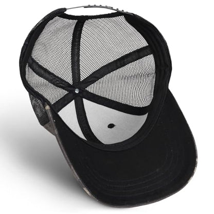 Christian Jesus Cross Hat - Faith Hats for Men Women - Religious Gifts for Thanksgiving Christmas - color: Cross/Camo Grey