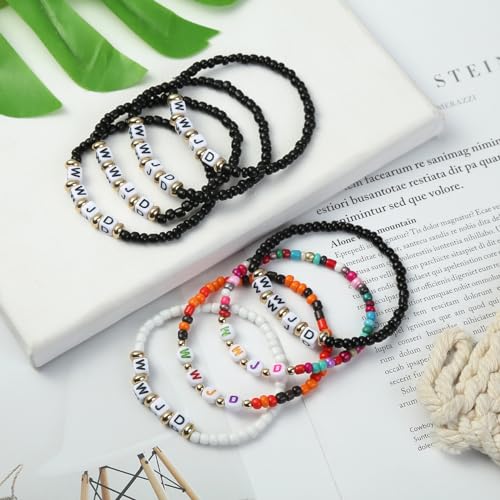 WWJD Bracelet for Men Women What Would Jesus do Bracelets - color: Style 2