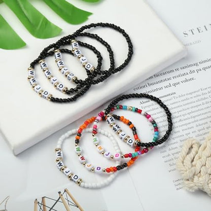 WWJD Bracelet for Men Women What Would Jesus do Bracelets - color: Style 2