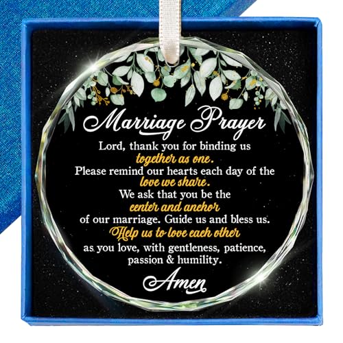 ZAGKOO Marriage Prayer Christian Wedding Gifts for Couple 2026 - color: Marriage Prayer