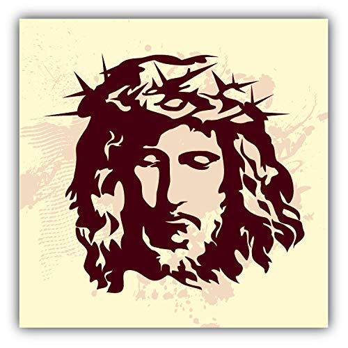 Face of Jesus 2" 18 Pack Planner Calender Scrapbooking Crafting Stickers