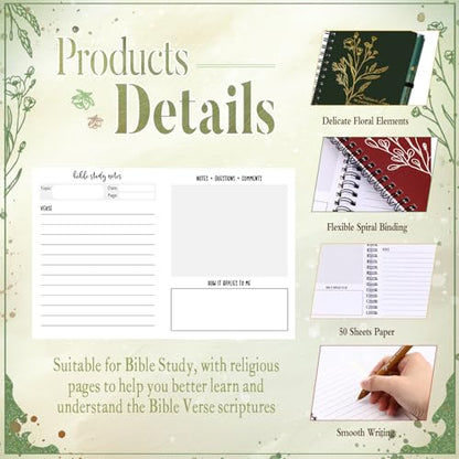 Resurhang Christian Gift Bulk for Women with Notes, Retro Color, 40 Pcs - color: Retro Color