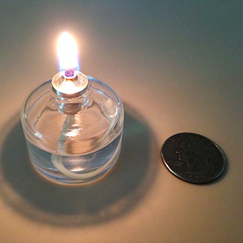 Firefly - Refillable Clear Glass Tealight Candles - Unscented 5 Pack