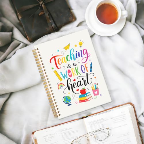Teachers Gifts Spiral Notebook, Teacher Appreciation Gift Notebook - color: 05-teacher