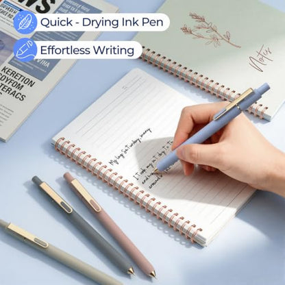 Nicpro 30PCS Cute Spiral Notebook Stationary Set For Women - size: 30pcs