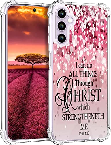 for Samsung Galaxy S23 Case - Pink Bible Verses - color: Pink Bible Verses, size: Galaxy S23