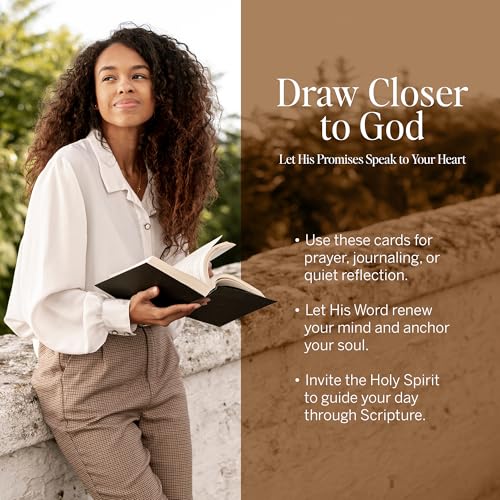 Yesha 52 Heavenly Promises Pocket Bible Verse Cards | Discovering God's Heart for You | Compact Christian Affirmation Cards for Daily Devotional Prayer | Premium Pocket-Size Faith Gift for Men & Women