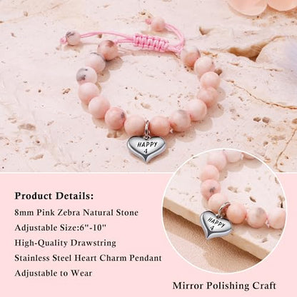 Sereney Birthday Gifts for Girls, 1-16 Year Old Girl Birthday Bracelet Gift - style: 4th Bday