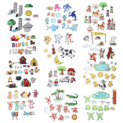 12 Set Felt Story Pieces Flannel Board Preschool,Fairy Tales - style: Fairy Tales