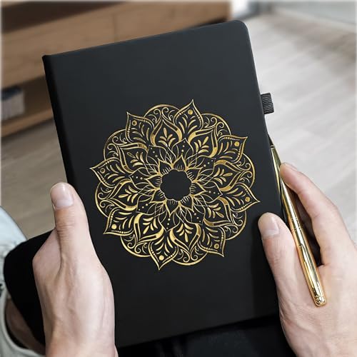 Veway Mandala Journal and Pen Gift Set for Women & Men - style: Mandala