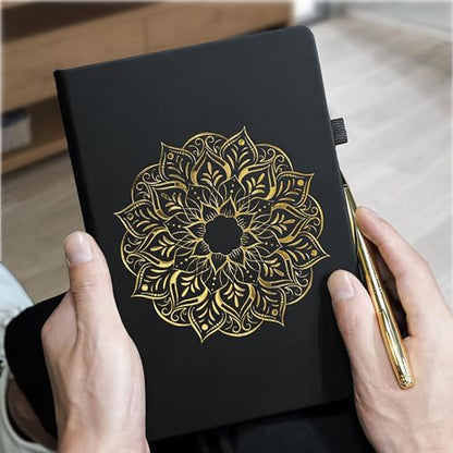 Veway Mandala Journal and Pen Gift Set for Women & Men - style: Mandala