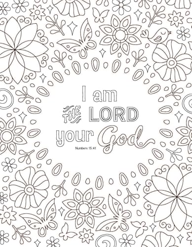 Color the Bible for Girls: Pages and Pages of Favorite Bible Verses to Color!