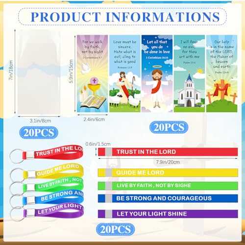 CroBlissful 60 Pcs Christian Jesus Pens Bulk Religious Gift Set Cute Jesus Ballpoint Pens Bible Verse Inspirational Card Scripture Silicone Keychains for Back to School, Communion, Easter, Vbs, Sunday