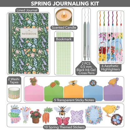 Mr. Pen Selah Spring Bible Journaling Kit, Limited Edition - color: Spring