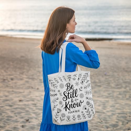 Bible Bags for Women, Christian Tote Bag, Gifts for Christian Women - color: Green