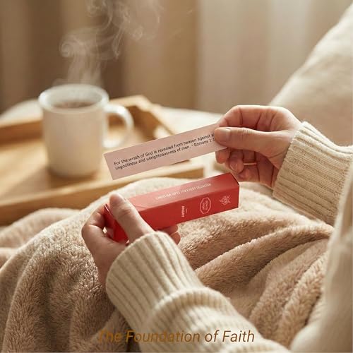 Prelady 180 Bible Verse Scripture Cards, Color-Coded for Different Emotions, Inspirational Devotional Set with Portable Box, Daily Encouragement Religious Gifts for Women