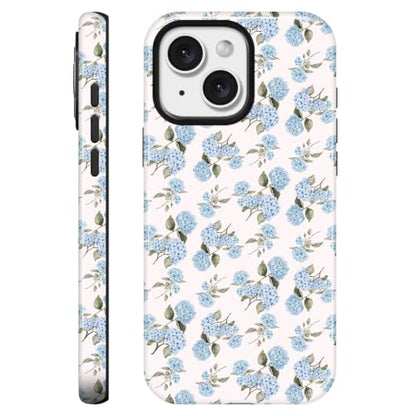 Kairos for iPhone 13 & iPhone 14 Case - Military Protection Blue Hydrangea - color: bluecut, size: iPhone 13 / iPhone 14(6.1",2021/2022)