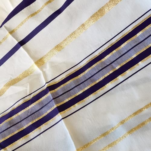 tallit lady Purple prayer shawl Christian woman jewish cloth scarf (72 * 22inchi)