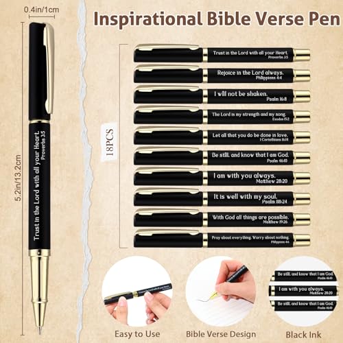 Chiisong 18 Sets Man of God Christian Gift Bulk for Men, Rectangle - style: Rectangle