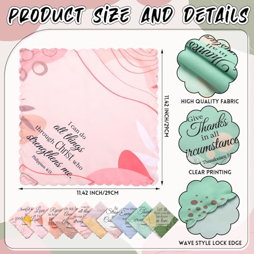 Hahafelt Boho Christian Handkerchiefs for Women - style: Boho