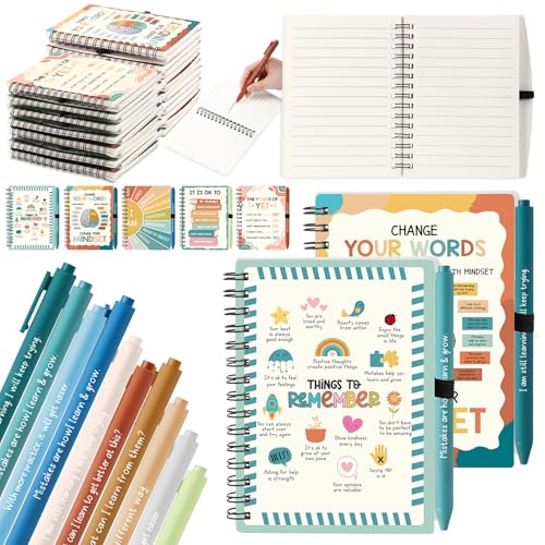 Thenshop 40 Pcs Mental Health Awareness Wellness Gifts, Growth Mindset - style: Growth Mindset