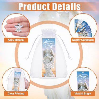Supervitae 12 Set Guardian Religion Angel Pin Bookmark Psalm 91:11 Gift - style: Guardian Angel