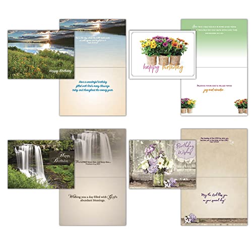 KJV Birthday Greeting Cards, 24 Count - size: 4.7 x 6.5 inches