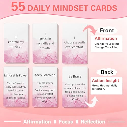 Lapsia Positive Affirmation Cards for Women - Daily Motivation - color: Bloom