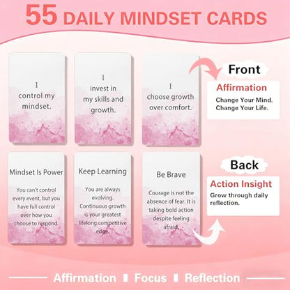 Lapsia Positive Affirmation Cards for Women - Daily Motivation - color: Bloom