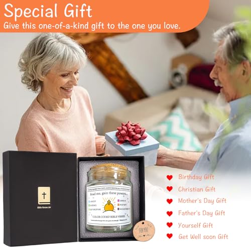 Bible Verse Jar,Christmas Gift Inspirational Scripture Prayer Cards for Hope & Emotions (Birthday for Women, Graduation) Christian Faith-Based Xmas Gift for Her, Women, Graduates - style: C