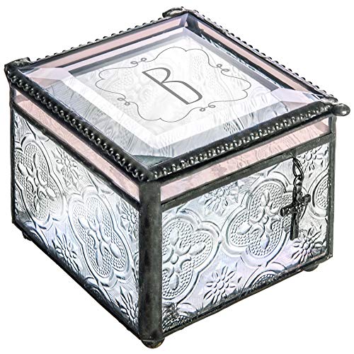 J Devlin Box 631 EB 212-1 2 Personalized Keepsake Box for Religious Gift Christening Baptism First Communion Confirmation