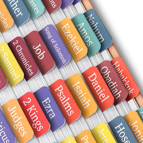 Mr. Pen- Bible Tabs, 75 Tabs, Elegant Rainbow - color: Elegant Rainbow