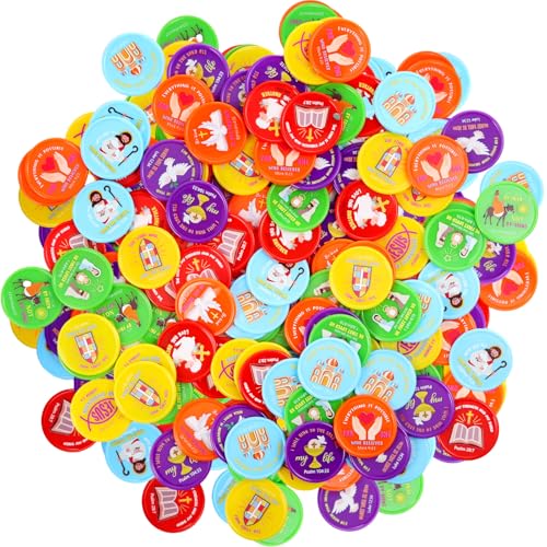 Eersida 120 Pcs Christian Coins Bulk Bible Verse Jesus Tokens, Stylish - style: Stylish