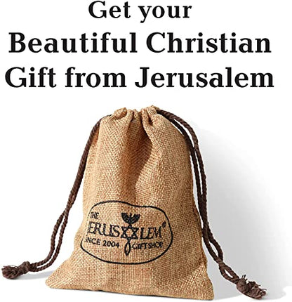 10 Mini Communion Cups Set in a Gift Bag (Approx 1.5 Inch). Hand Carved Kiddush Cup from Olive wood - for Church, Ministry & Worship events with Certificate of Origin. - color: 10 Cup Set [Mini]