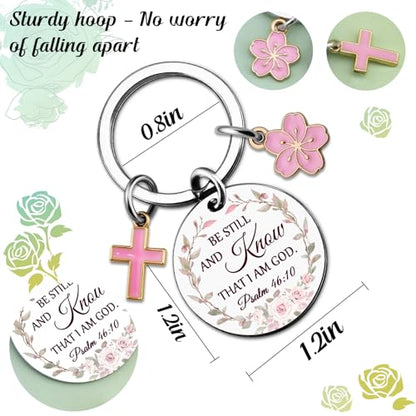 Christian Keychain Christian Gifts for Women Faith Inspirational Gifts