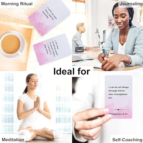 Lapsia Scripture Inspired Affirmation Cards - Christian Gifts for Women - color: For Women