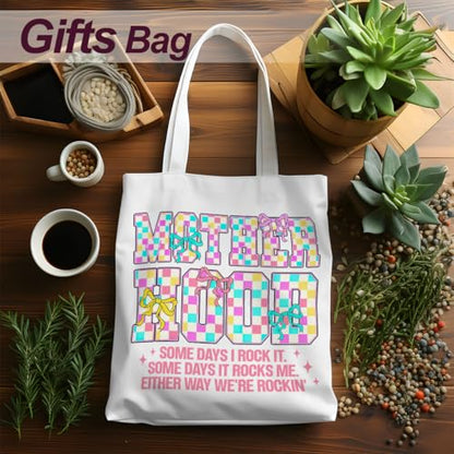 Mama Mom Tote Bag Mom Birthday Gifts Canvas Tote Bag, Reusable Canvas Shoulder Bags for Grocery Shopping, Beach 01 - color: Motherhood01