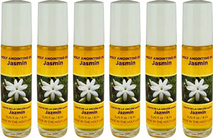 Logos Trading Post Jasmin Anointing Oil Roll On Bottles, 6 Pcs - color: Jasmin