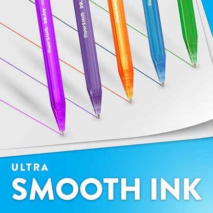 Paper Mate InkJoy 100RT Retractable Ballpoint Pens, Medium Point (1.0mm), 20 Count - Teacher Essentials, Colorful Office Supplies, Note-Taking, Back to School - size: 20 Count