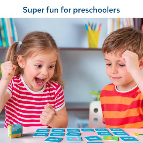 Skillmatics Memory Match – Where Things Belong, Fast Matching Board Game