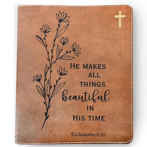 STARKENBURG COMPANY Custom NIV Journaling Bible, Custom Engraved Bible, New International Version, Christian Gifts, Baptism Gifts
