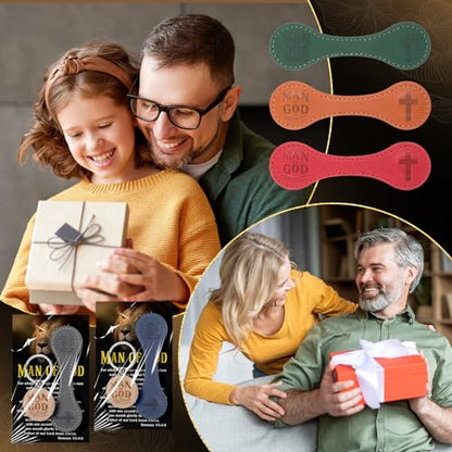 AmazingSpark 15 Sets Pastor Appreciation Gifts Keychain Bookmarks, Classic - style: Classic