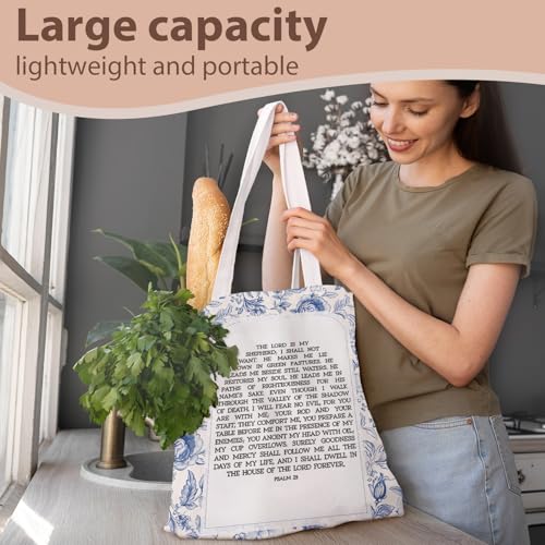 kunlisa Christian Tote Bag for Women, Christian Gifts for Women Faith Canvas Tote Bag - color: You Make This Classroom Brighter