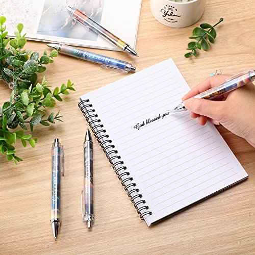 Tinlade 10 Pcs Christian Bible Verse Ballpoint Ink Pens,Landscape - style: Landscape