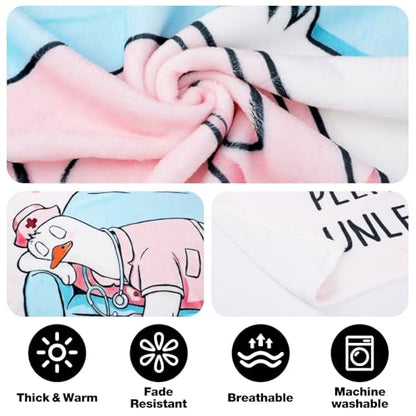 Nurse Appreciation Gifts for Women Men, Soft Flannel Nurse Throw Blanket, 2026 Nursing Week Graduation Gift, LPN RN Gifts for Nurses Practitioner Nursing Birthday Student Graduate Gift Ideas 50"x60" - color: Multi-nurse