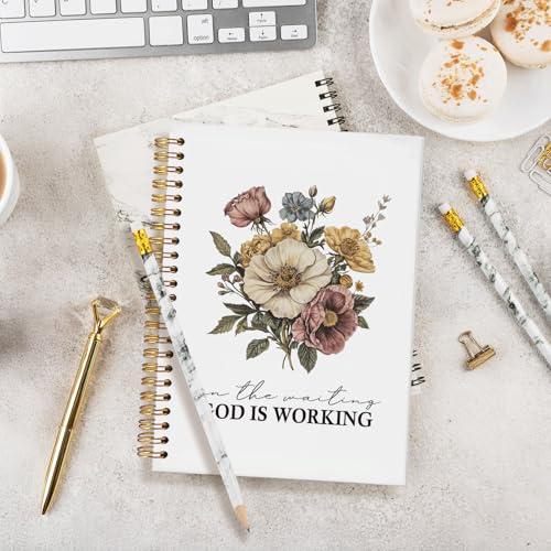 Bible Journal for Women,Bible Journal,Prayer Bible Supplies Journal - color: God is working