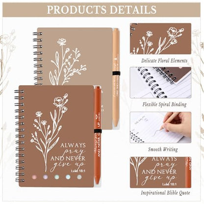 Resurhang Christian Gift Bulk for Women with Notes, Boho Color, 40 Pcs - color: Boho Color