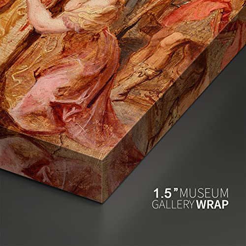 Canvas Print Wall Art - Christ on The Cross by Peter Paul Rubens - 12x18 inches - color: Christ on the Cross, size: 18"L x 12"W