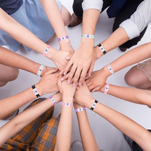 4PCS Daily Bible Verse WWJD Bracelet, Christian Jesus Bracelet for Women Men, Jesus Gift Wristband, What Would Jesus Do Bracelet - style: 4 Black WWJD