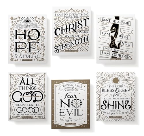 Twigs Paper Scripture Encouragement Greeting Cards, 12 Blank Note Cards - color: Scripture Encouragement, size: 12-Count